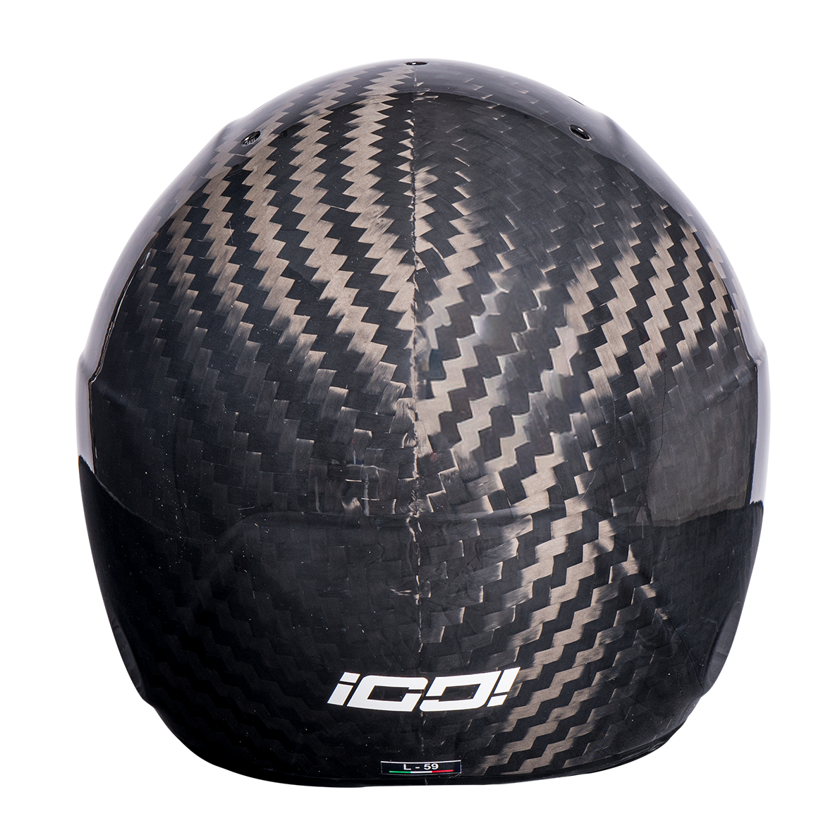 Karting Helmet - Diamante Kart Carbon Superlight